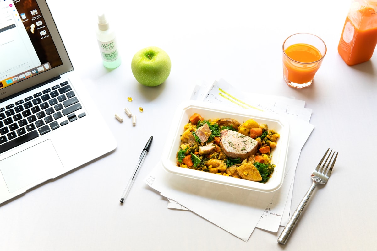Nutritionist reviewing health and wellness recommendations